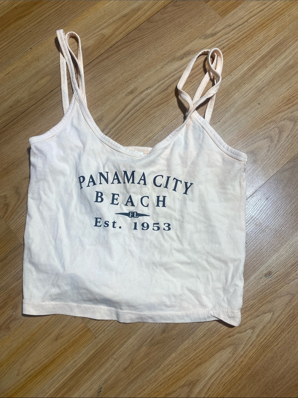 Panama City Beach Graphic Spaghetti Strap Tank
